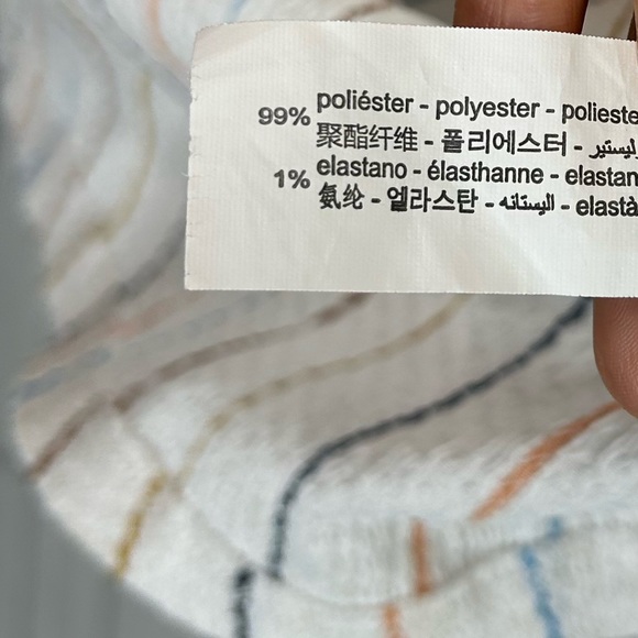 Zara V Neck Striped lightweight dress size small - Picture 8 of 8